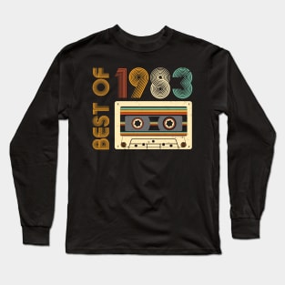 Best Of 1983 Birthday Long Sleeve T-Shirt